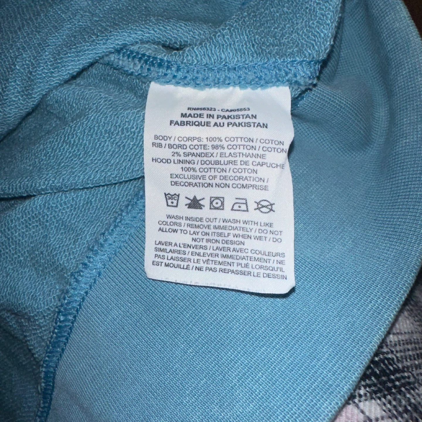 Nike French Terry Hoodie Blue - Medium - photo 5