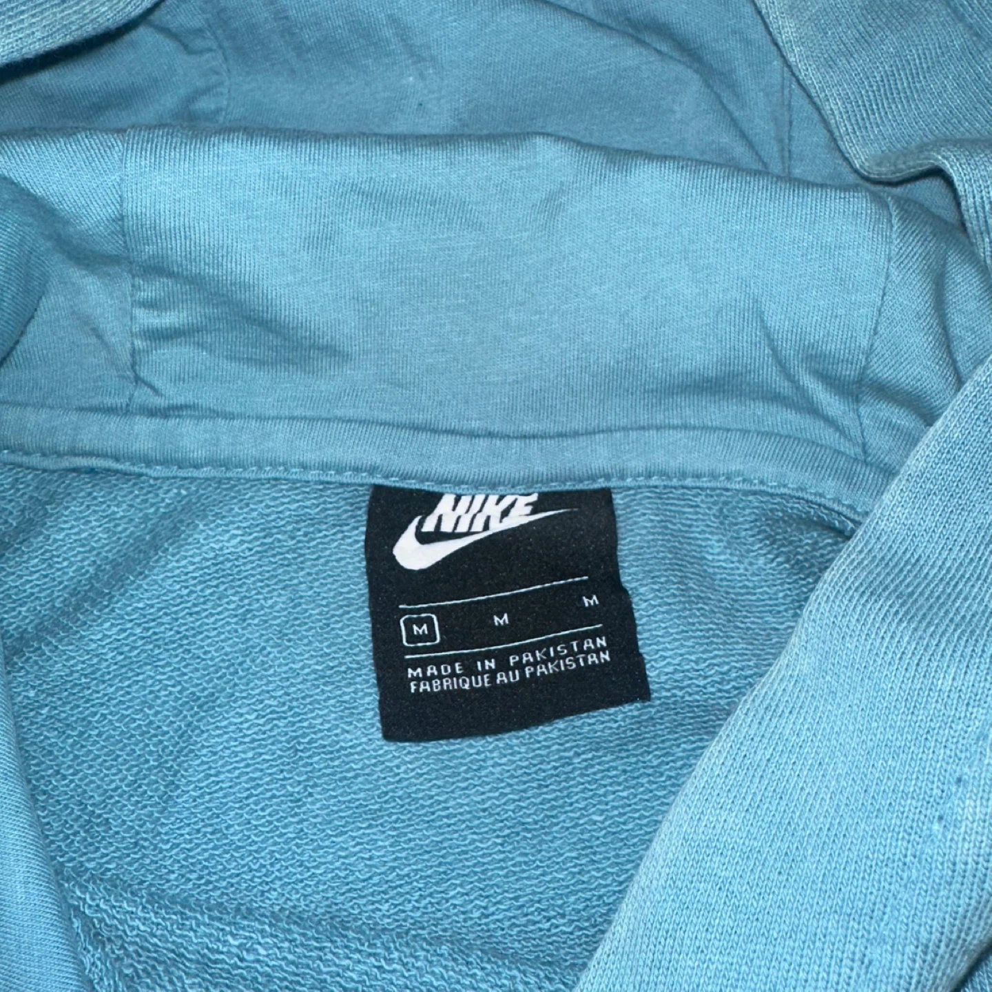 Nike French Terry Hoodie Blue - Medium - photo 4
