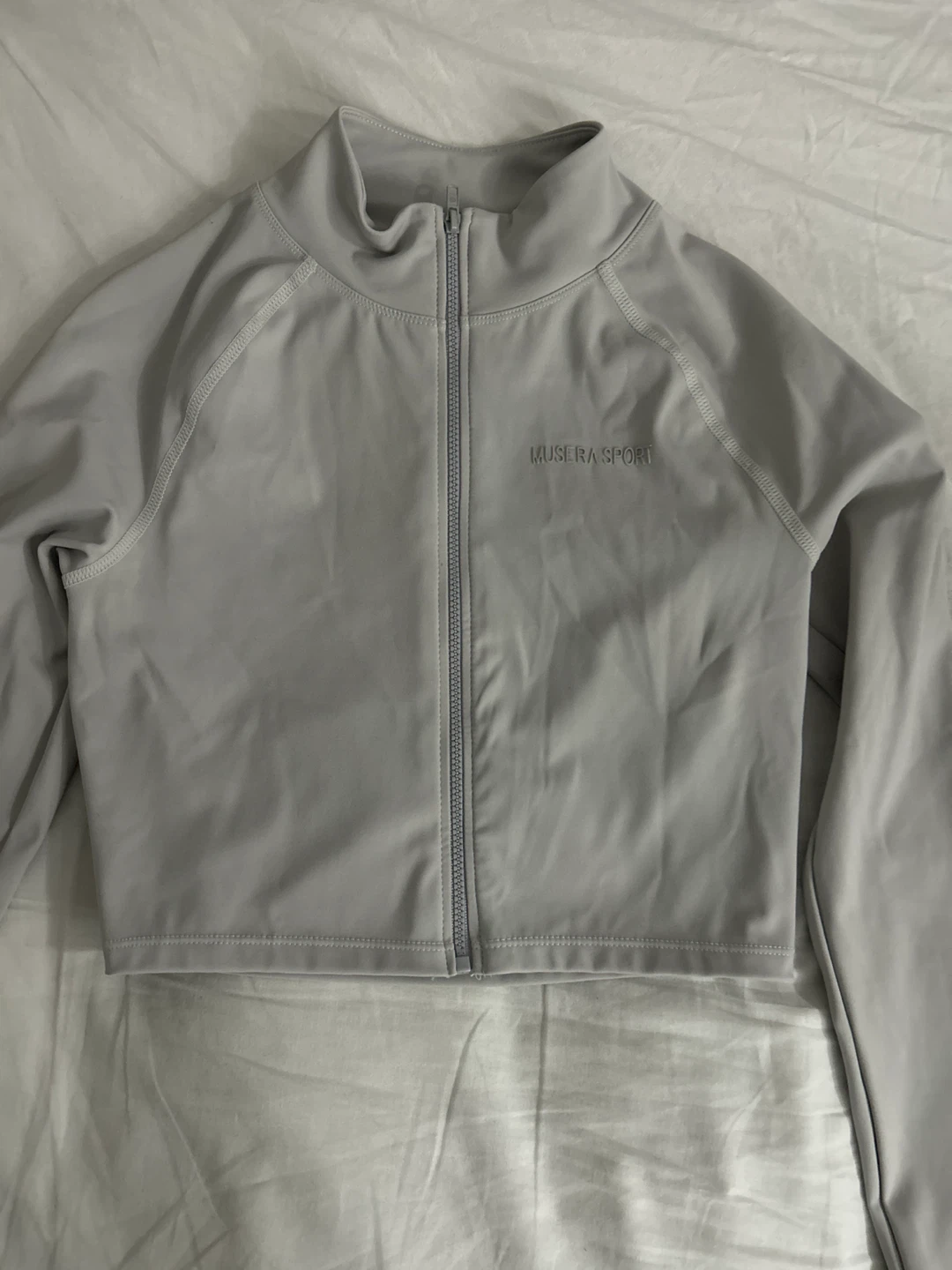 Cropped Zip-Up Jacket - photo 2
