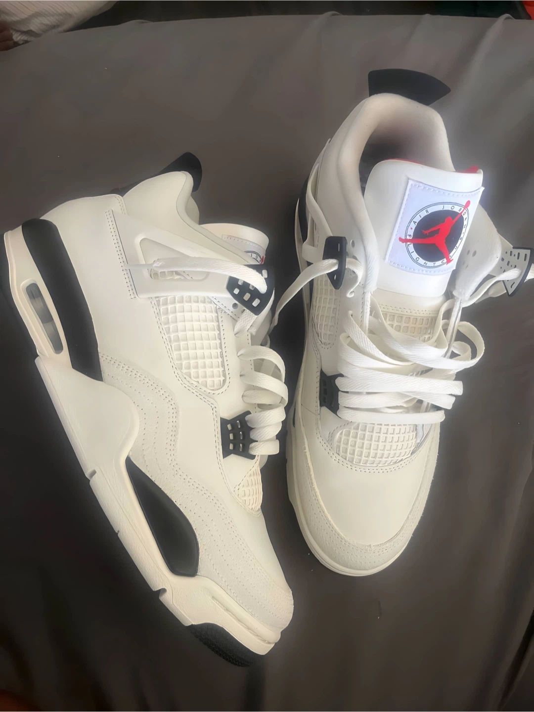 Air Jordan 4 "White Cement" Men's Shoes