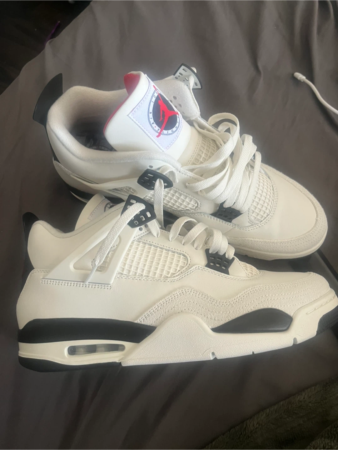 Air Jordan 4 "White Cement" Men's Shoes - photo 2