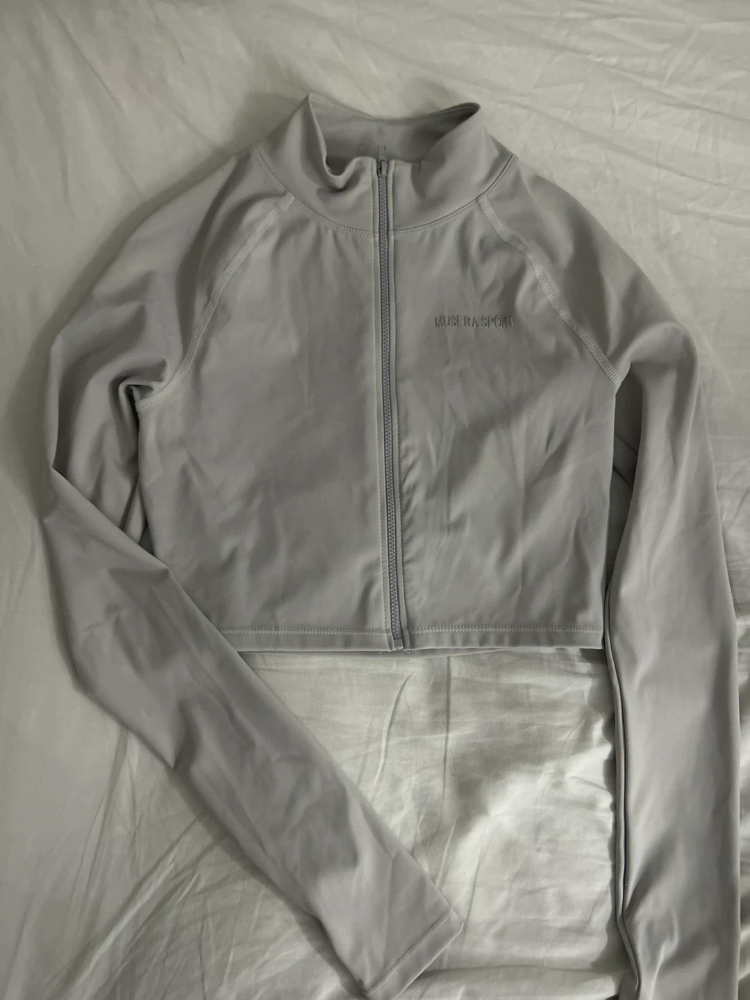 Cropped Zip-Up Jacket