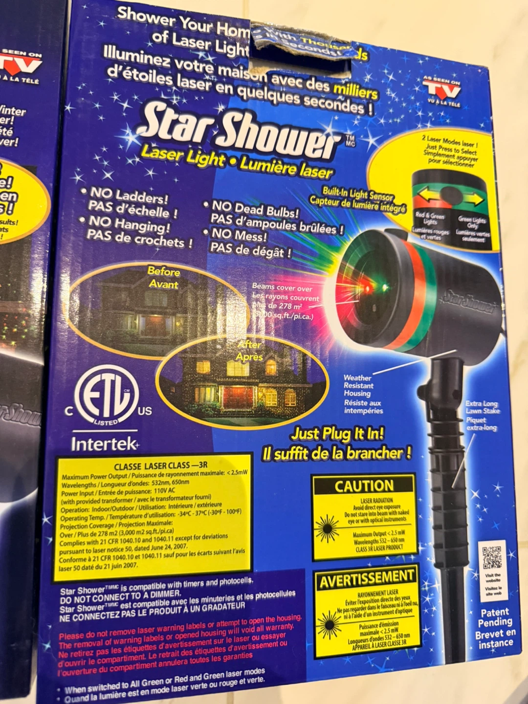 Star Shower Laser Light outdoor home - photo 3