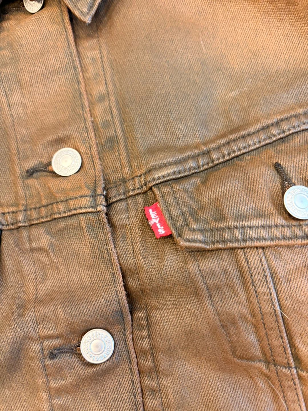 Levi Strauss & Co. Original Denim Jacket - Size S - photo 2