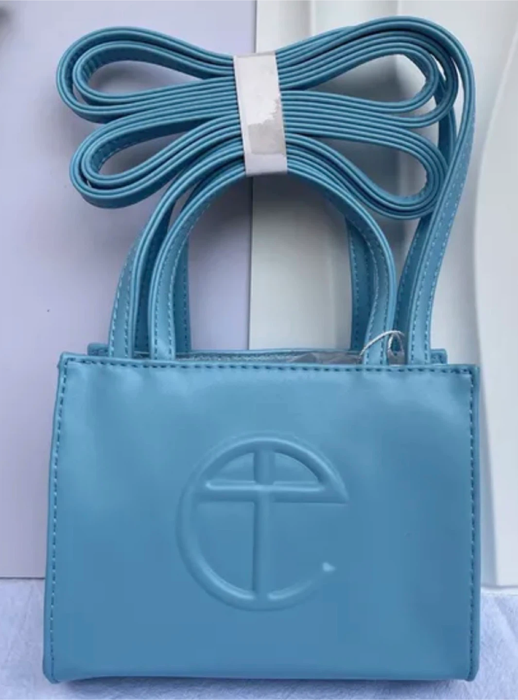 Telfar Medium Shopping Bag - Baby Blue