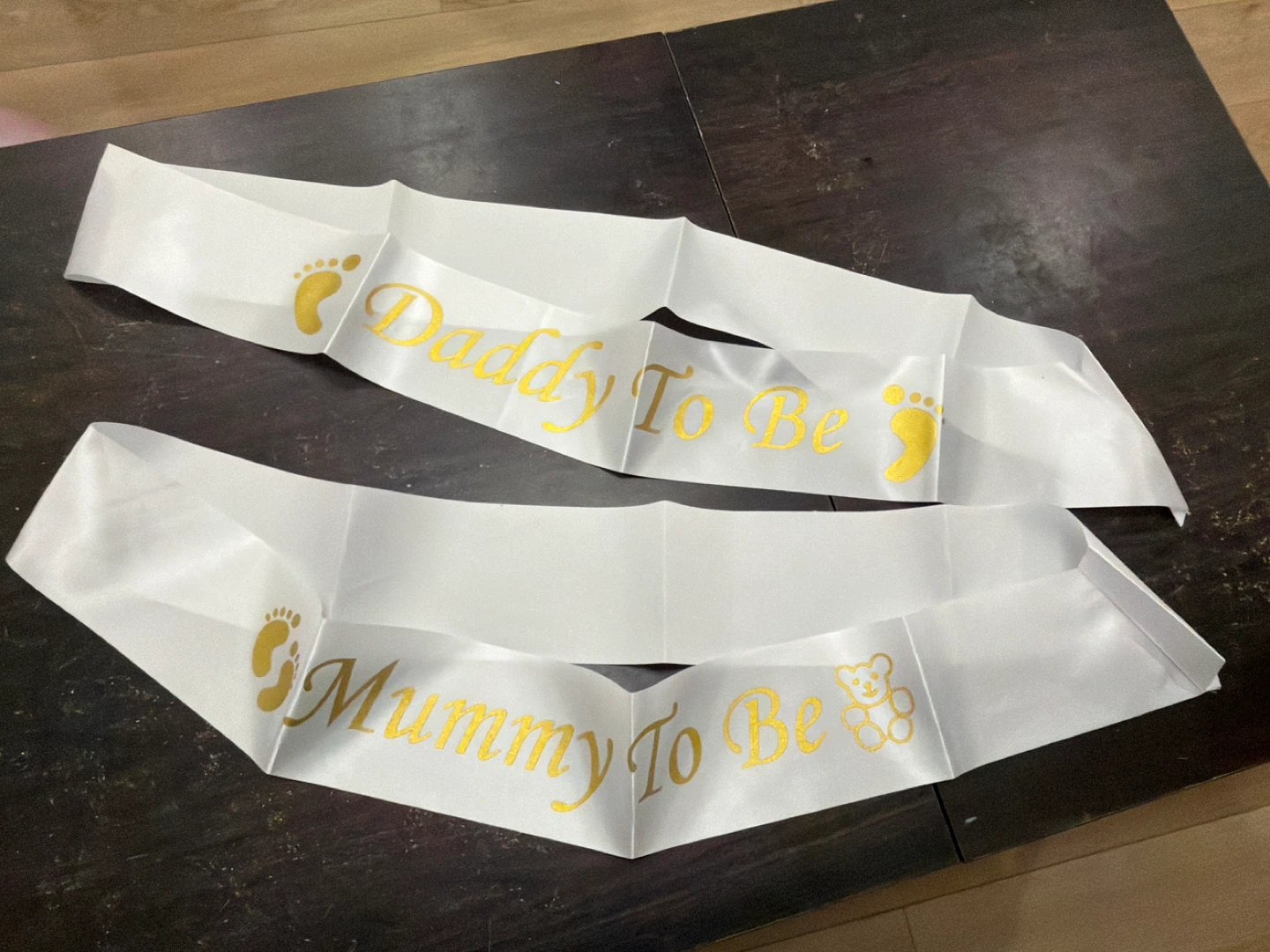 Mummy & Daddy To Be Sashes - photo 2