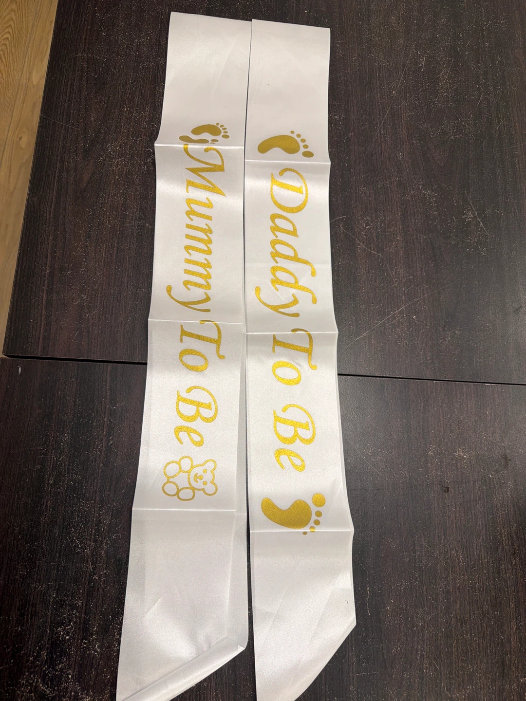 Mummy & Daddy To Be Sashes