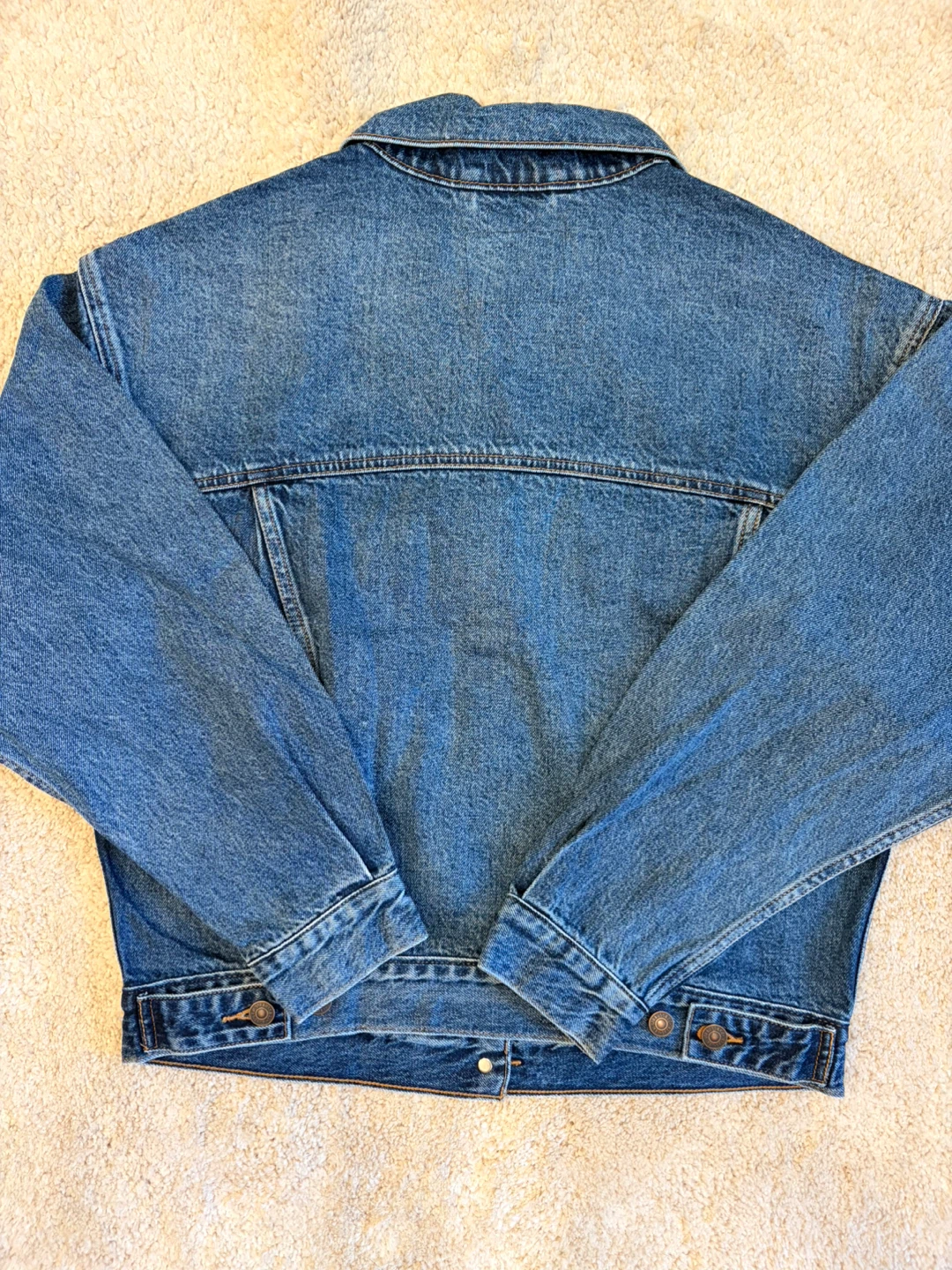 Levi's Denim Trucker Jacket - Size S - photo 2