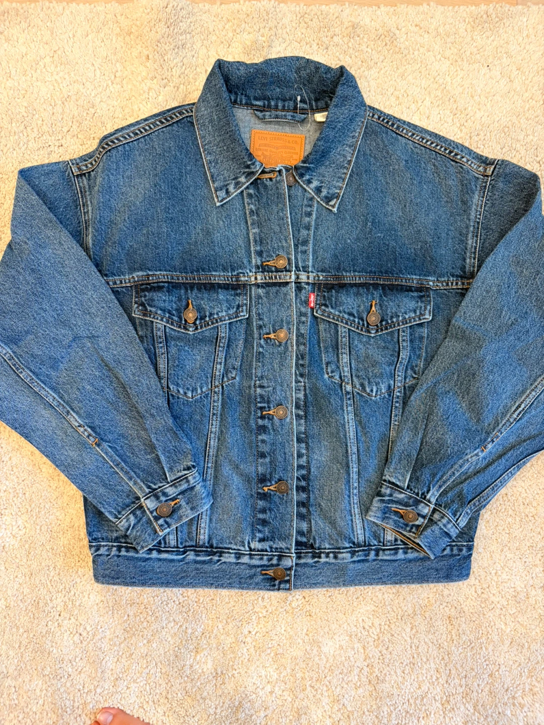 Levi's Denim Trucker Jacket - Size S