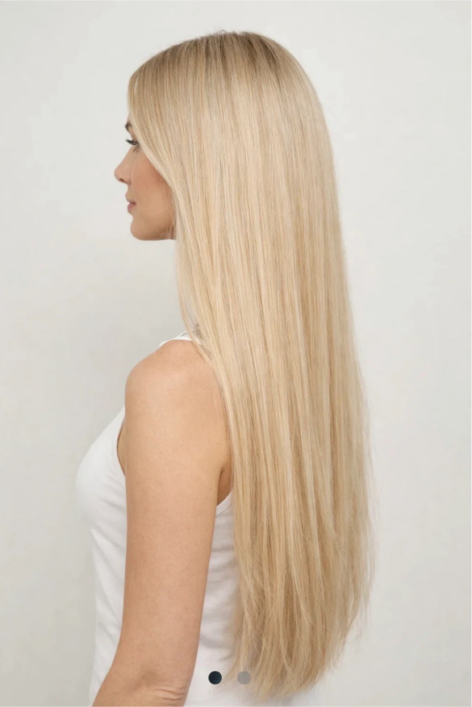 22 inch Genuis weft extensions 100 grams (2 bundles) - photo 3