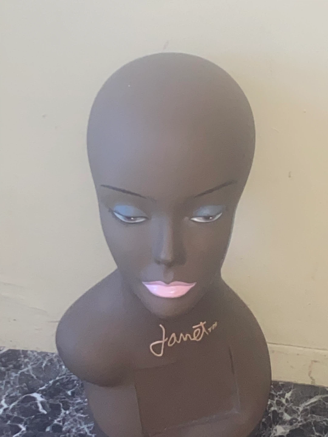 6 PCs bundle Mannequin Head Display Stand Lot