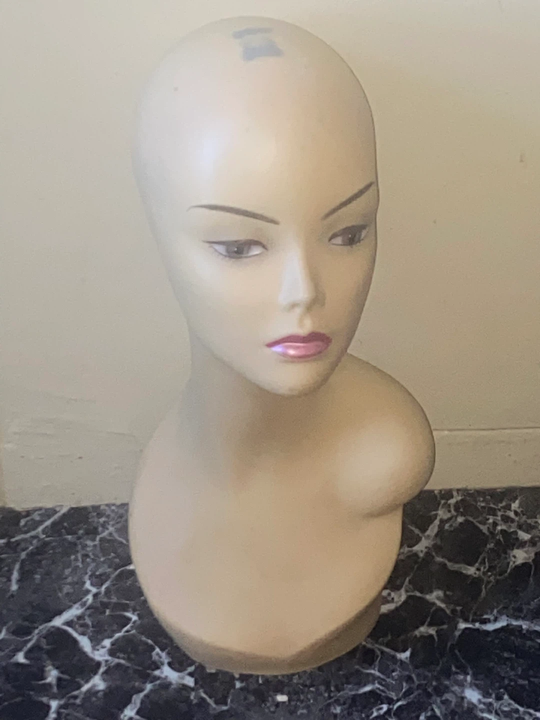 6 PCs bundle Mannequin Head Display Stand Lot - photo 3