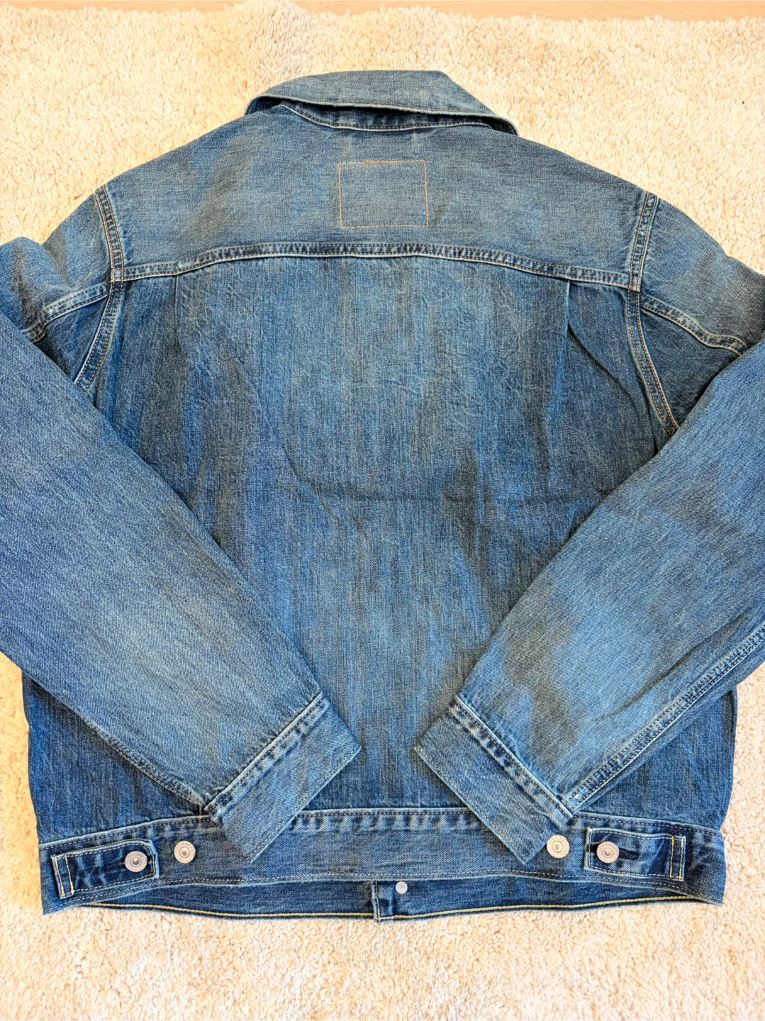 Rare Levi's Premium Denim Trucker Jacket-M - photo 4