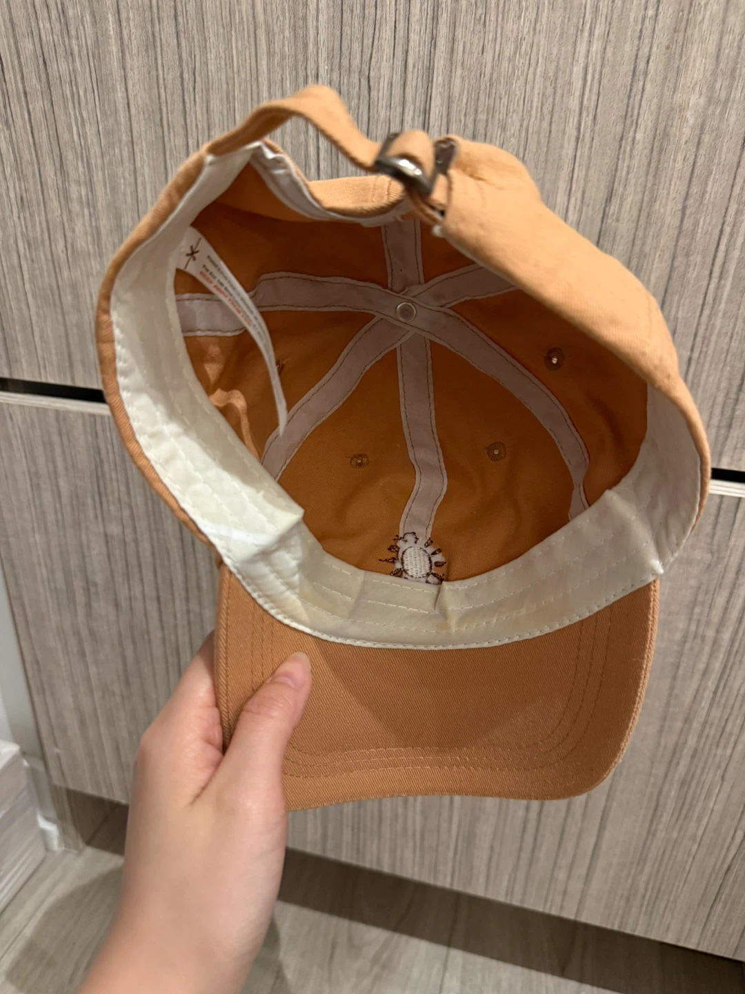 Urban outfitters Orange Baseball Cap with Sun Embroidery - photo 2