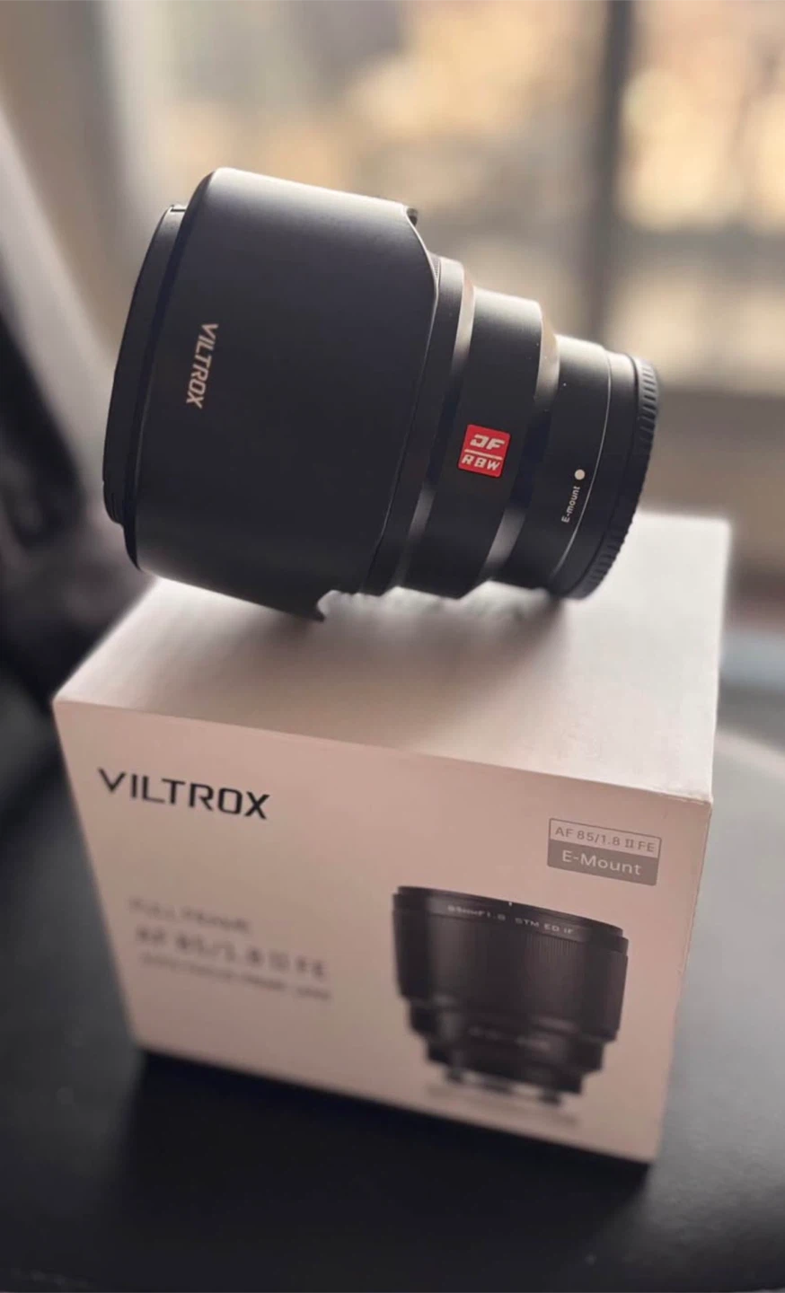 Viltrox 85mm f1.8 Mark II for Sony Full Frame FE
