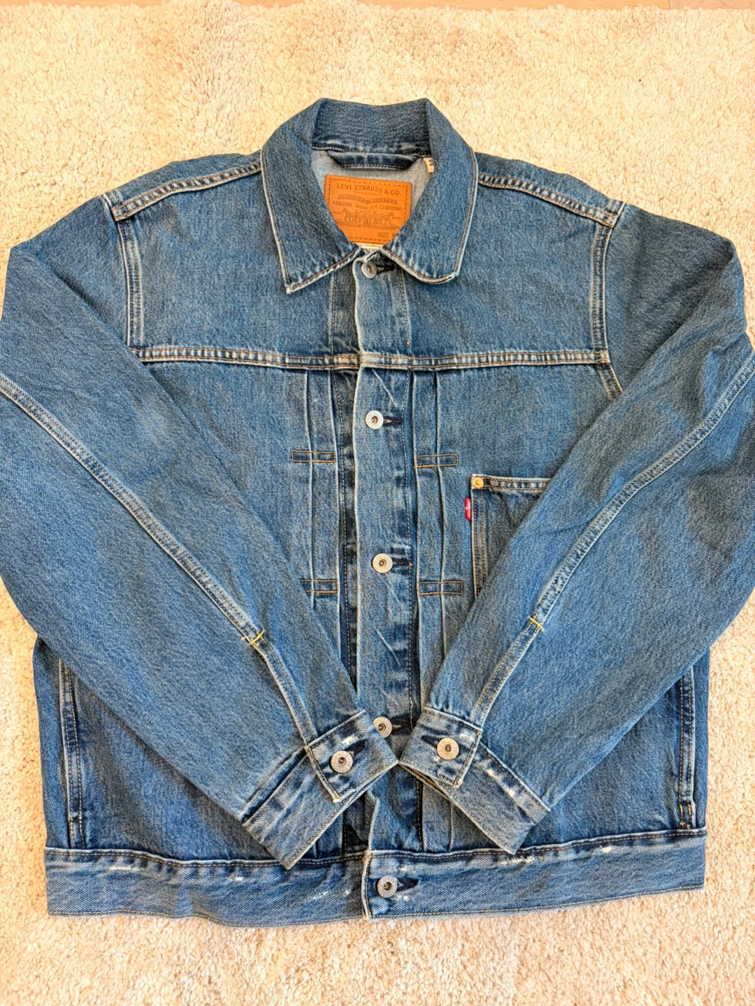 Levi's Denim Type I Jacket - Size M