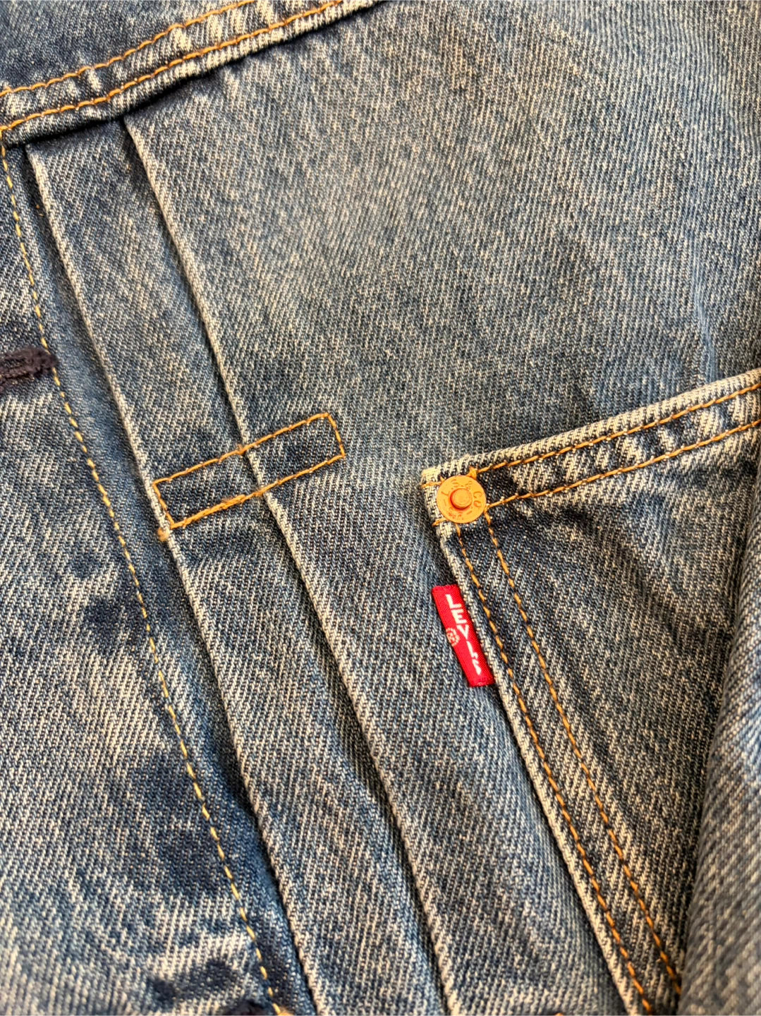 Levi's Denim Type I Jacket - Size M - photo 2