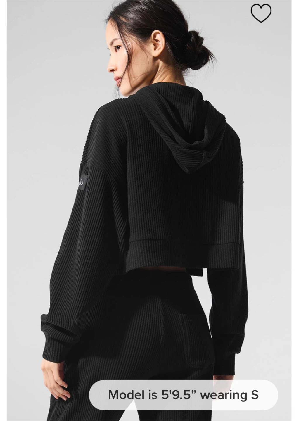 Alo Yoga Muse Hoodie - Black - Size L