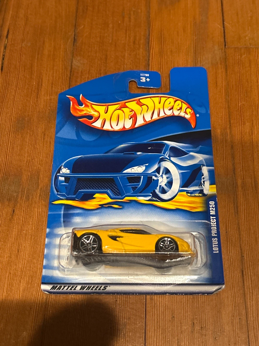 Hot Wheels Lotus Project M250 Yellow Die-Cast Car