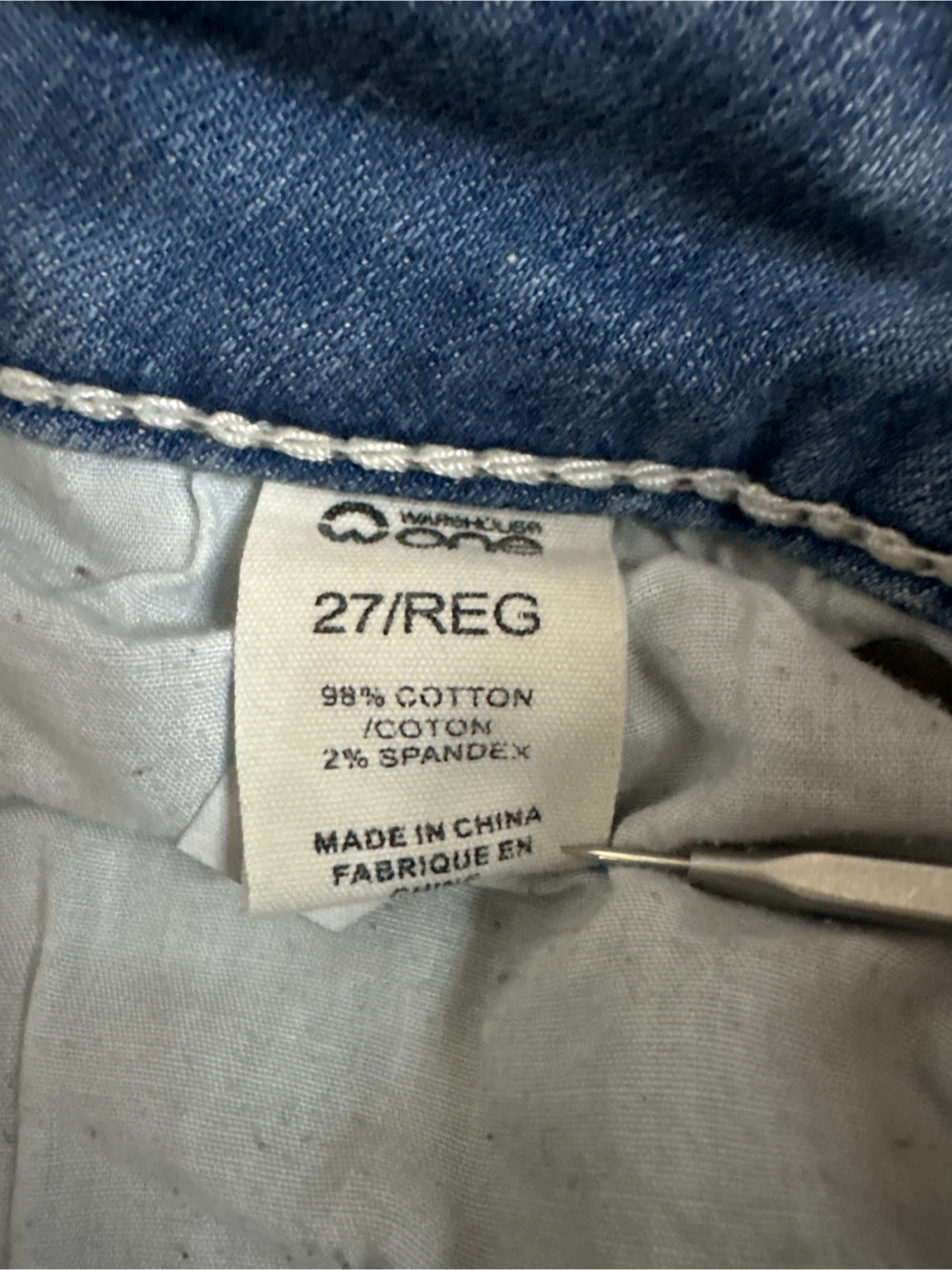Warehouse One Mid Rise Jean Shorts - photo 3