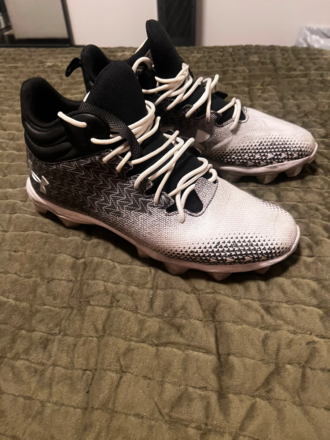Used football cleats