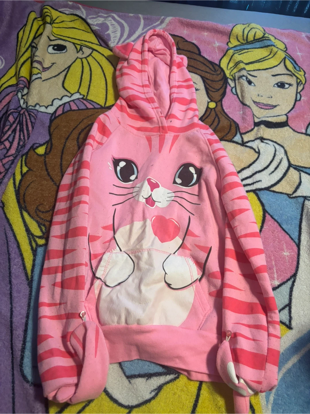 Pink Cat Hoodie