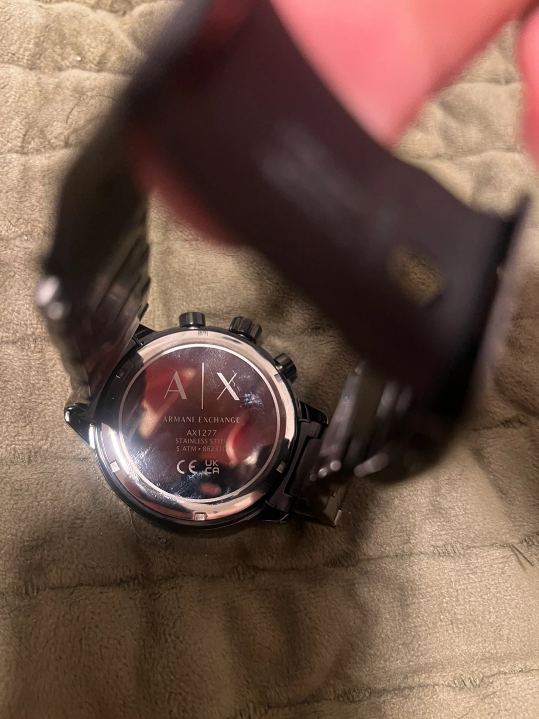 Black Armani Watch - photo 4