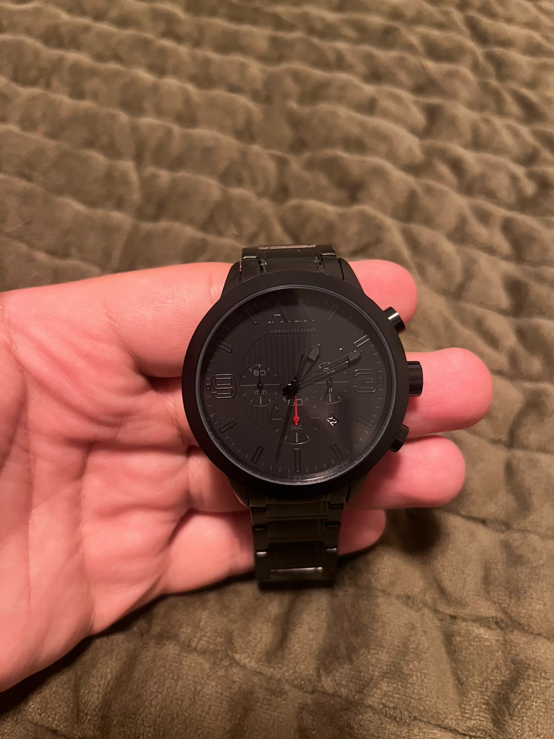 Black Armani Watch