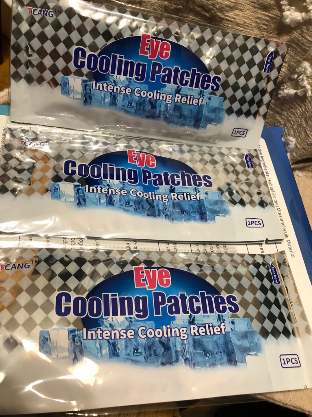 New-TCANG Eye Cooling Patches - Intense Cooling Relief - photo 2