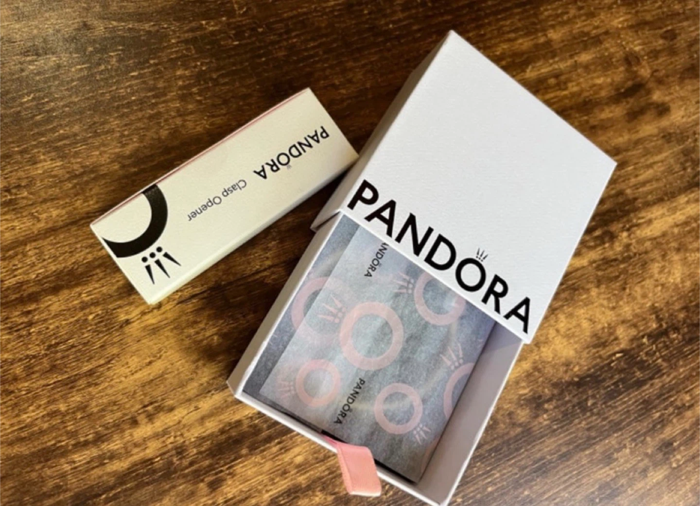 Pandora charm bracelet + clasp opener - photo 2