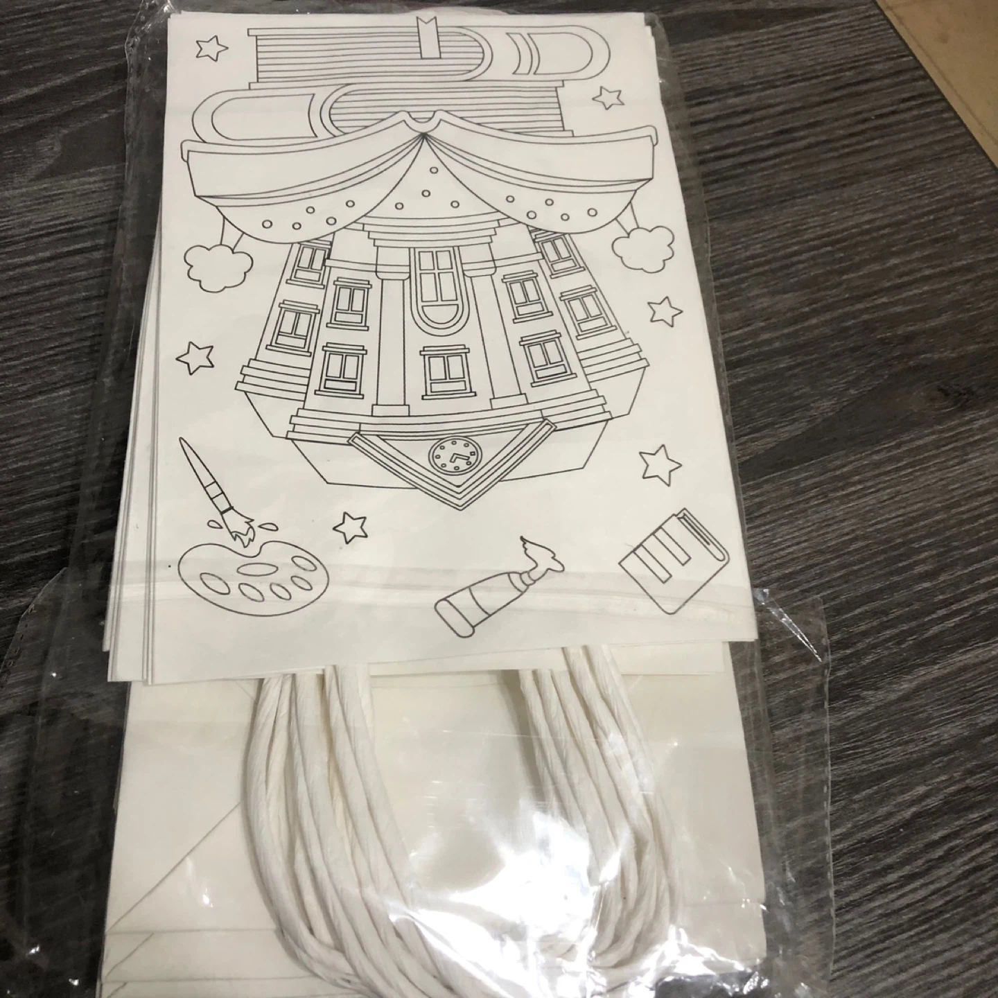 New/Colour Your Own Paper Bags! - photo 2
