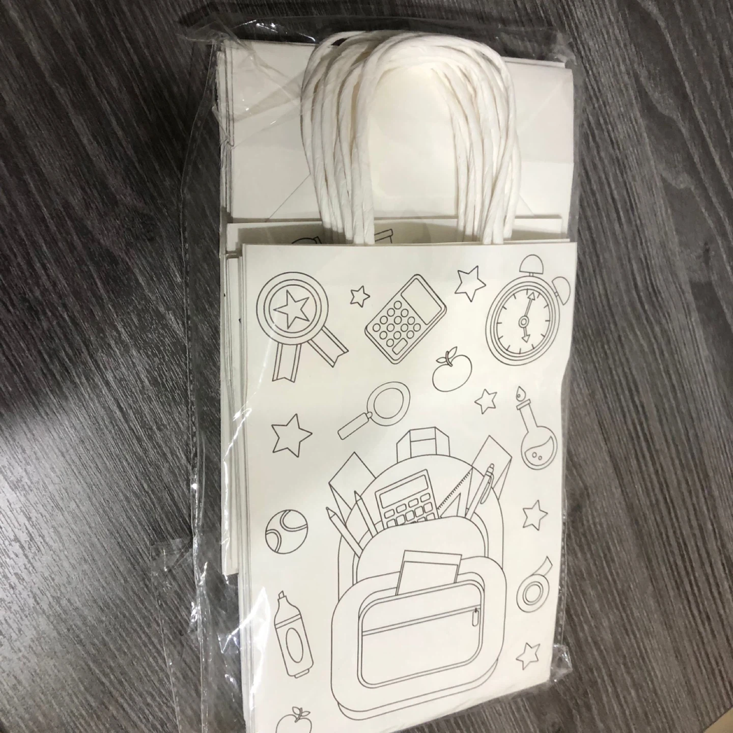 New/Colour Your Own Paper Bags! - photo 3