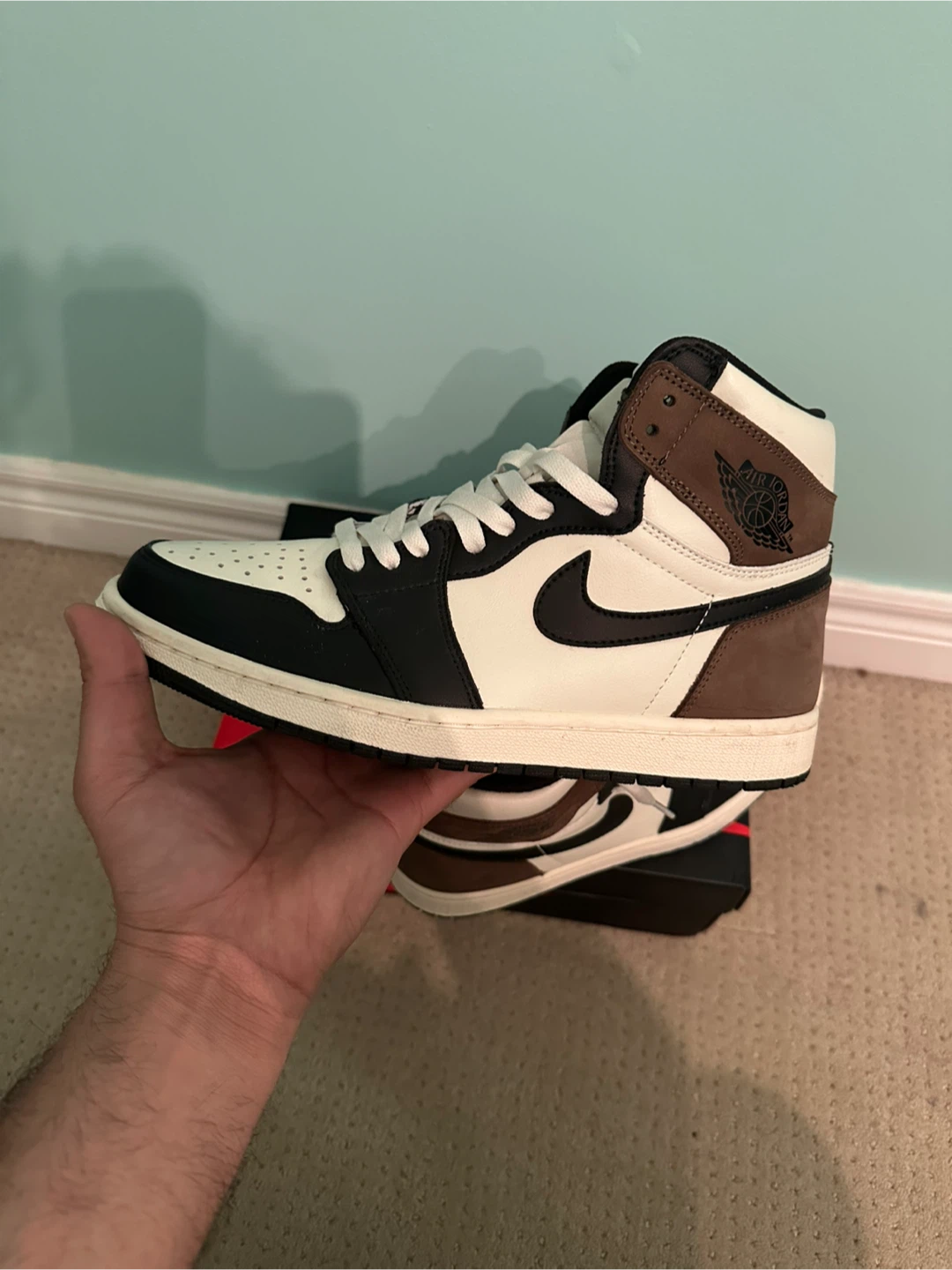 Nike Air Jordan 1 High OG "Dark Mocha" - photo 2