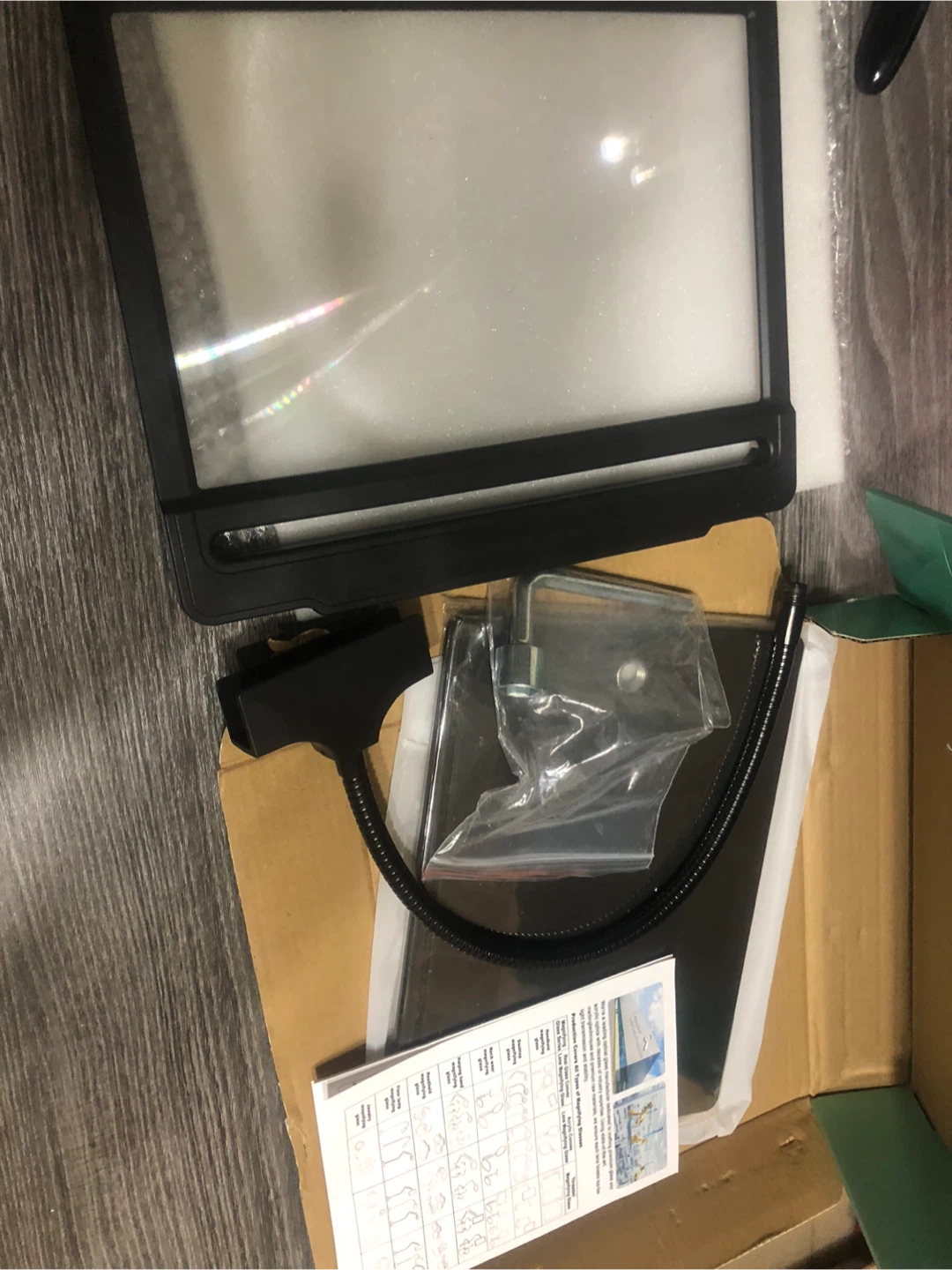 New-Professional Desk Lamp Magnifying Glass - photo 2