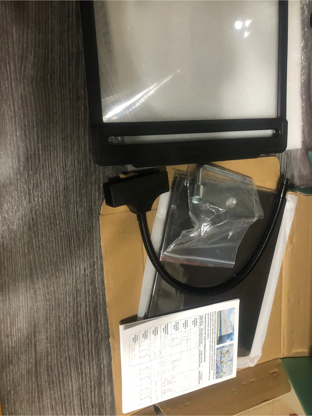 New-Professional Desk Lamp Magnifying Glass - photo 3