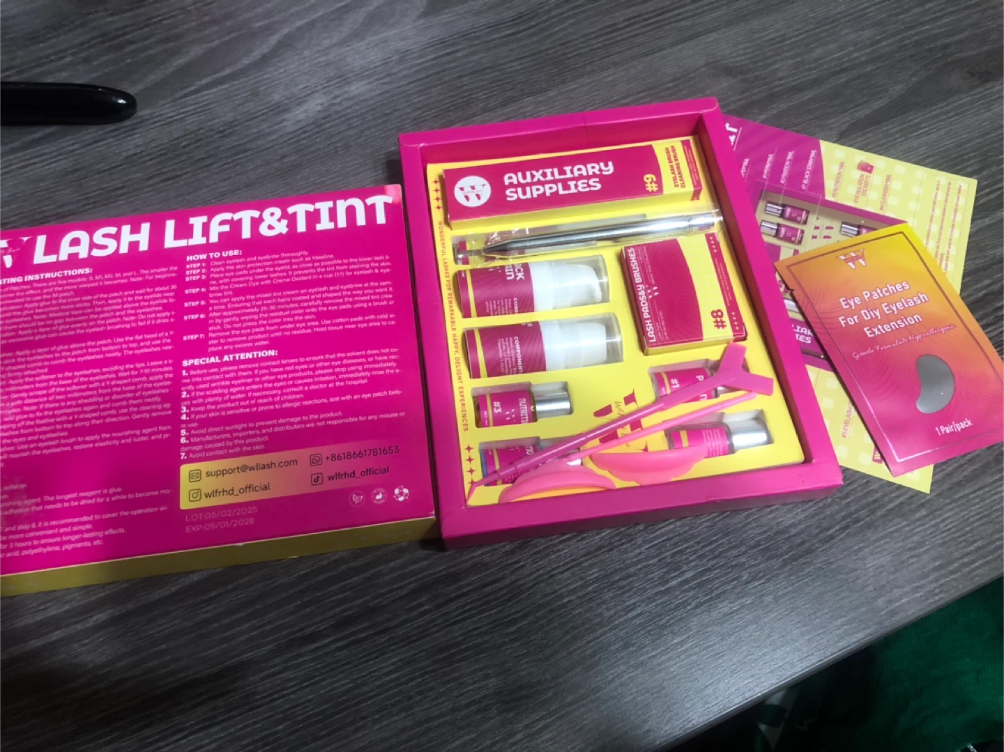 New-WIFLID Lash Lift & Tint small Kit! - photo 3