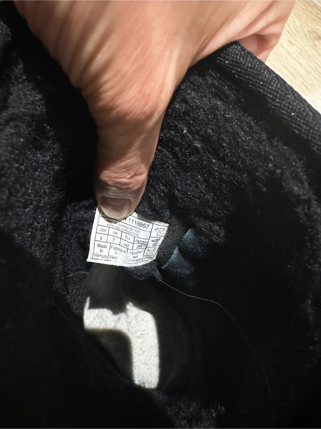 UGG Black Suede Boots - Size 9 - photo 4