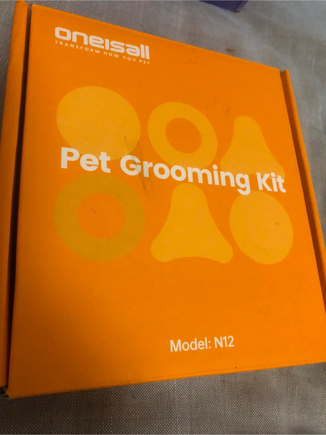 New oneisall Pet Trimmer Grooming kit !