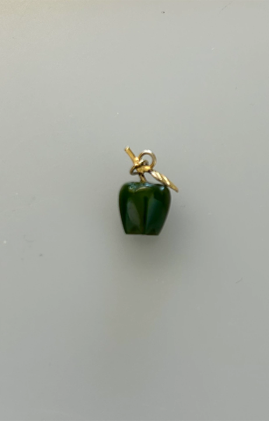 BC Jade Green Apple Charm
