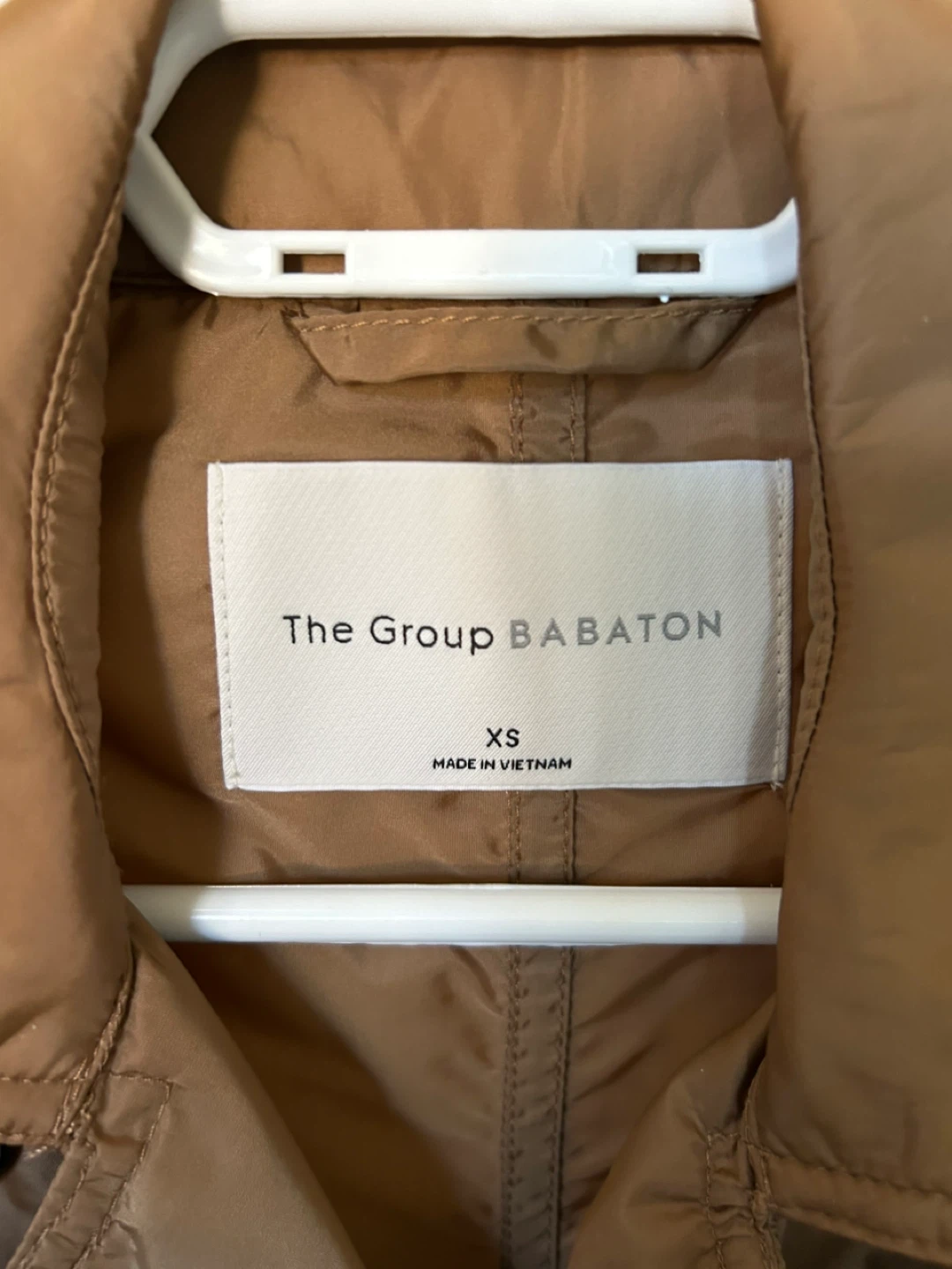 The Group Babaton Trench Coat - Camel - XS - photo 3