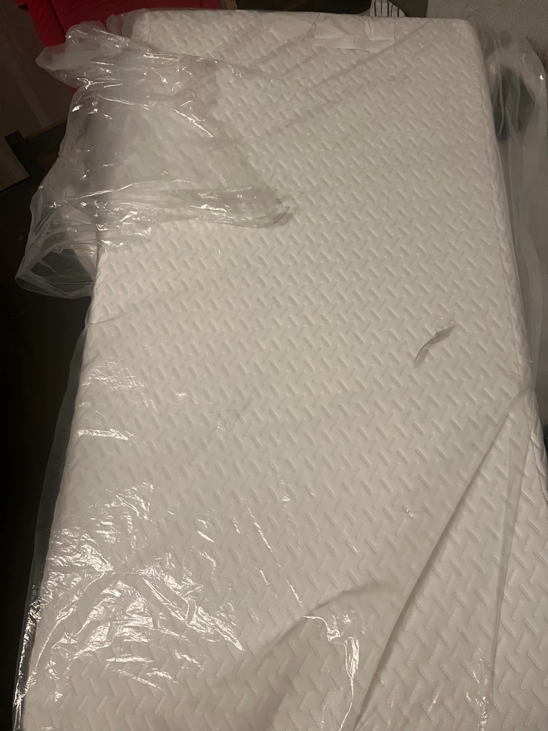 White Toddler Mattress Topper - photo 2