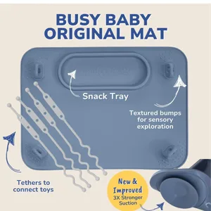 NEW Busy Baby Original Mat Placemat & Tether System
