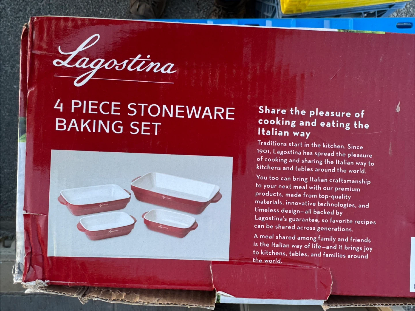 Lagostina 4 Piece Stoneware Baking Set - photo 2