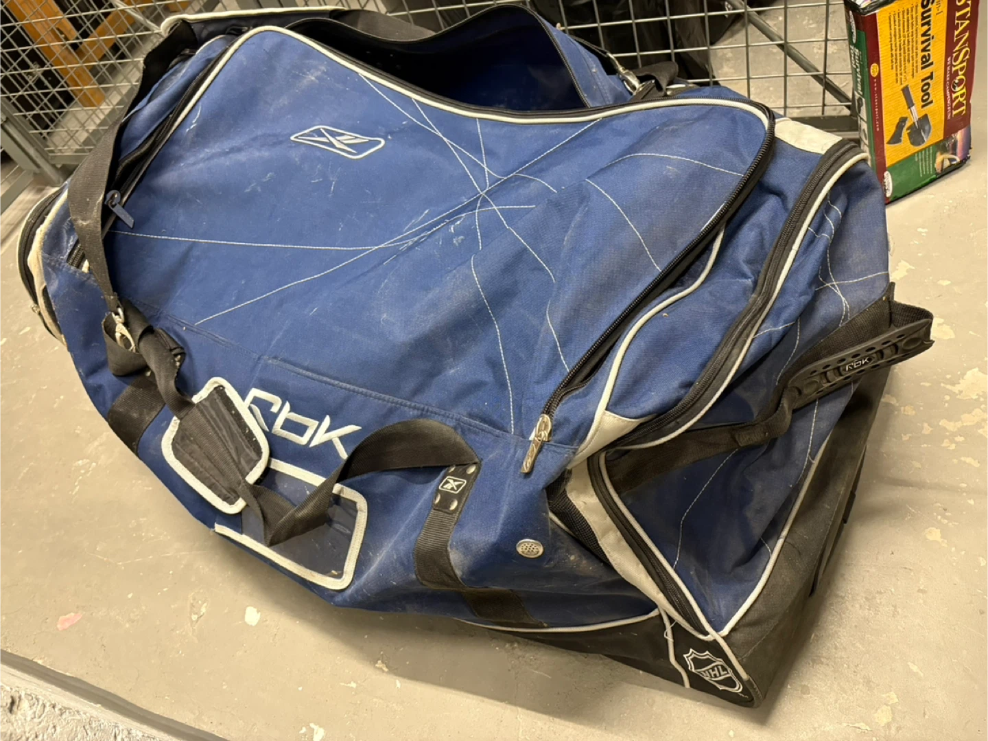 Reebok NHL Hockey Equipment Bag – Large Team Gear Bag