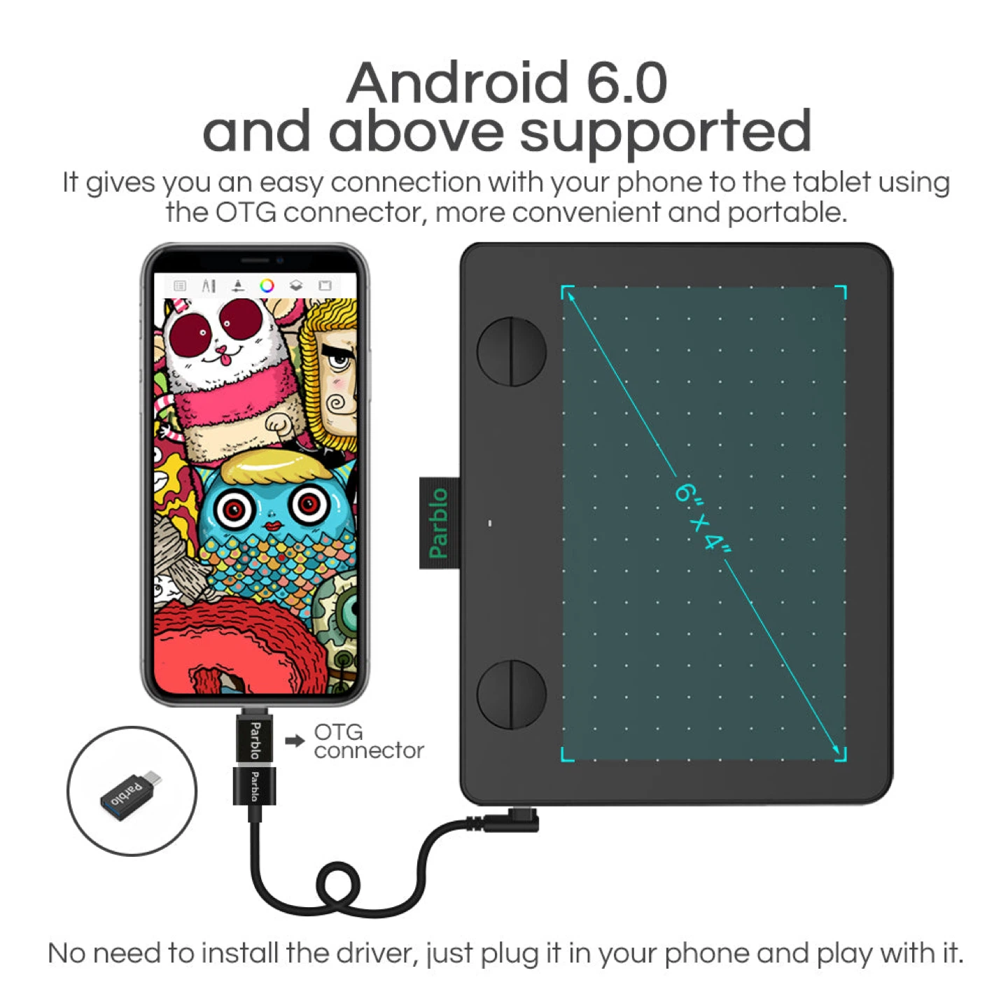 A640 V2 Drawing Tablet - photo 2