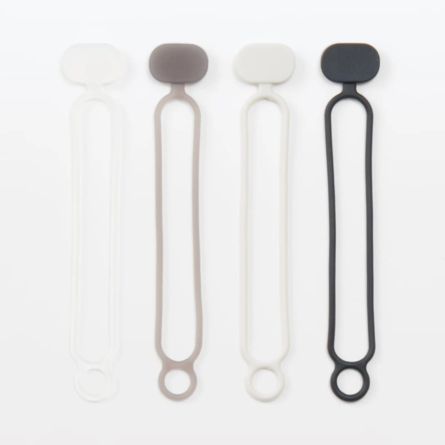 MUJI Silicone Multipurpose Bands - 12 Pieces - photo 2