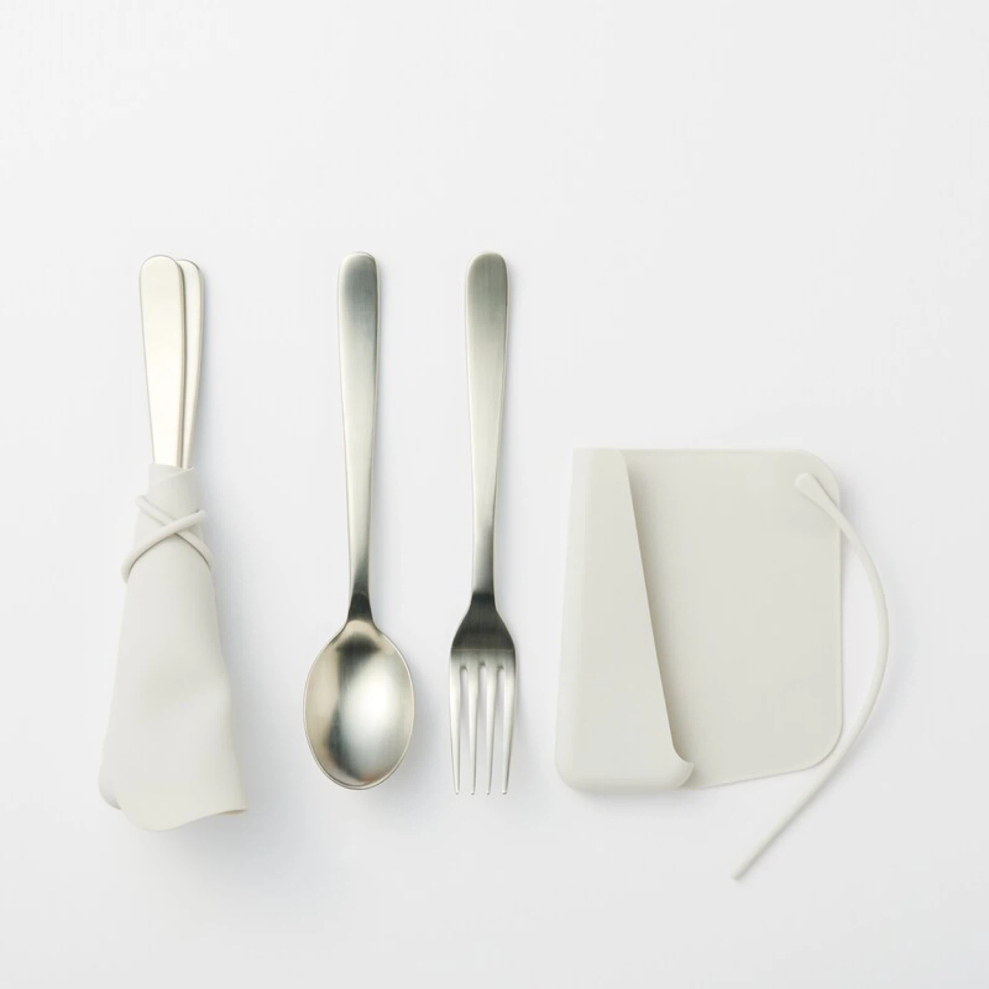 Muji Silicone Cutlery Cover_White_NWT - photo 5