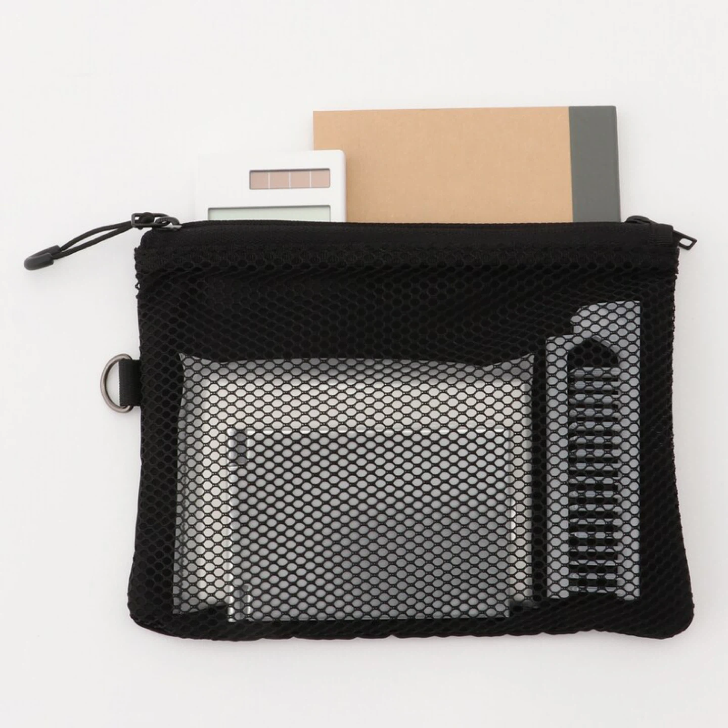 Muji Polyester Two Zipper Case_Medium_Black_NWT - photo 4