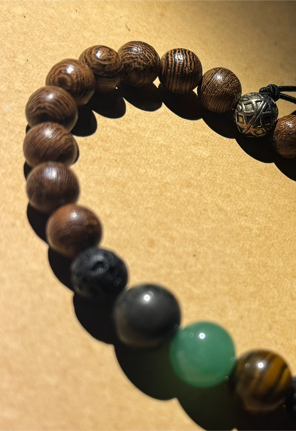 Wooden Beaded Bracelet - photo 2