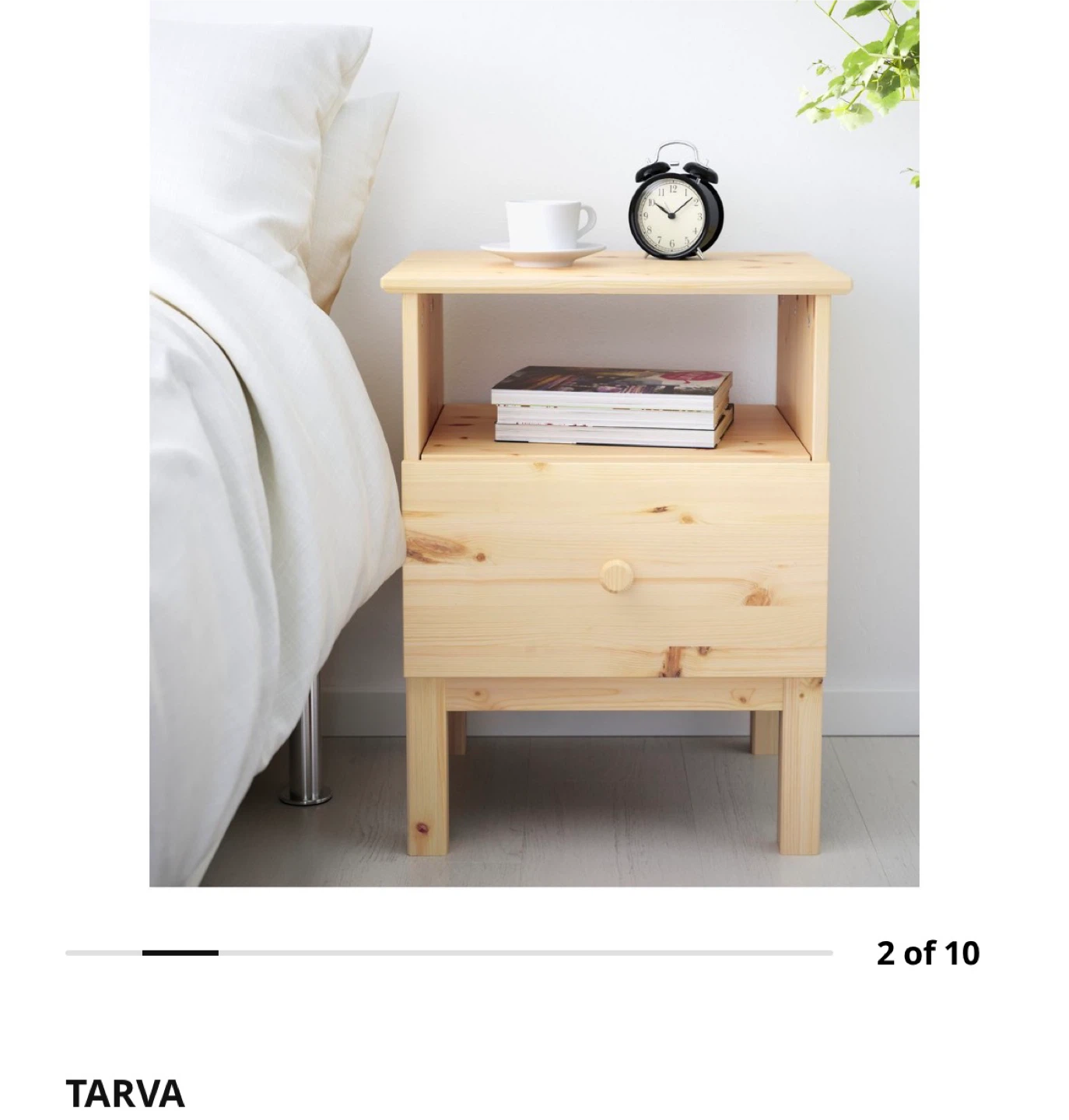 Ikea Queen pine wood bed frame *Free Delivery - photo 3